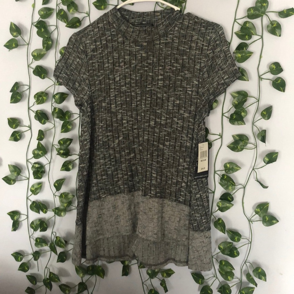 Shirt Sleeve Sweater top